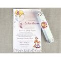 Invitatie botez Winnie the Pooh cu papirus cod 15712