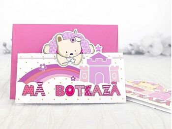 Invitatie de botez prințesă cod 15507