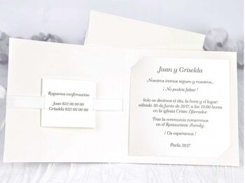 Invitatie nunta eleganta cod 39108