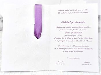 Invitatie nunta eleganta cod 39101