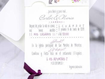 Invitatie de nunta cod 39230