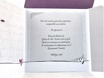 Invitatie nunta haioasa cod 35641