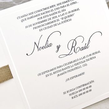 Invitatie nunta elemente florale cod 39622